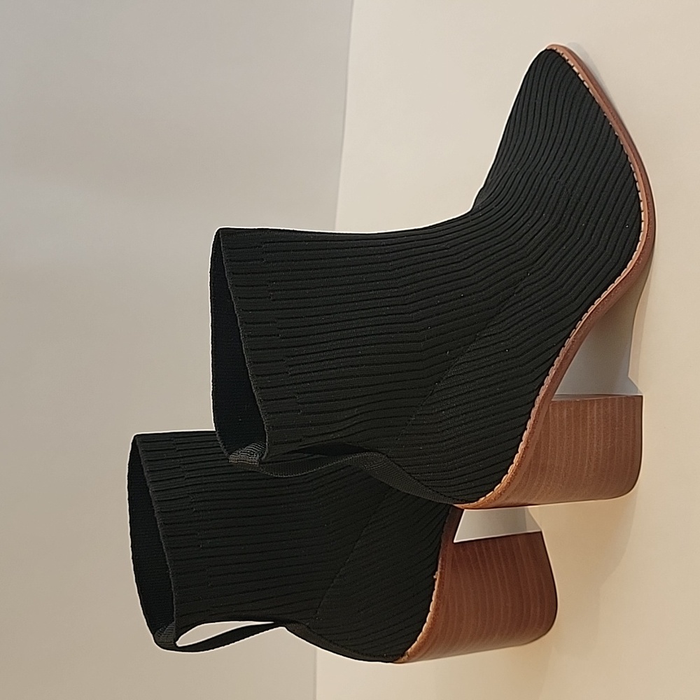 Steven Madden  Knit Booties Black Sz:6 - Picture 5 of 12